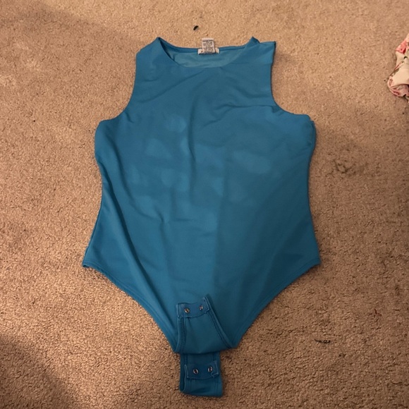 Rue21 Vibrant Blue Bodysuit - Picture 1 of 1